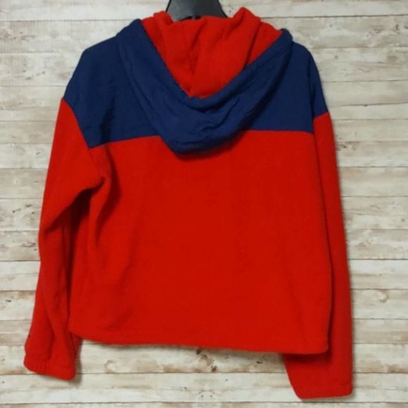 Tommy Hilfiger Polar Fleece Zip Hoodie Sweatshirt - Picture 6 of 9